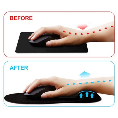 Mouse Pad w/Wrist Support